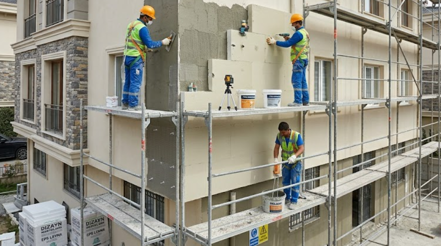 Dış Cephe Montaj - Rosa Dekorasyon