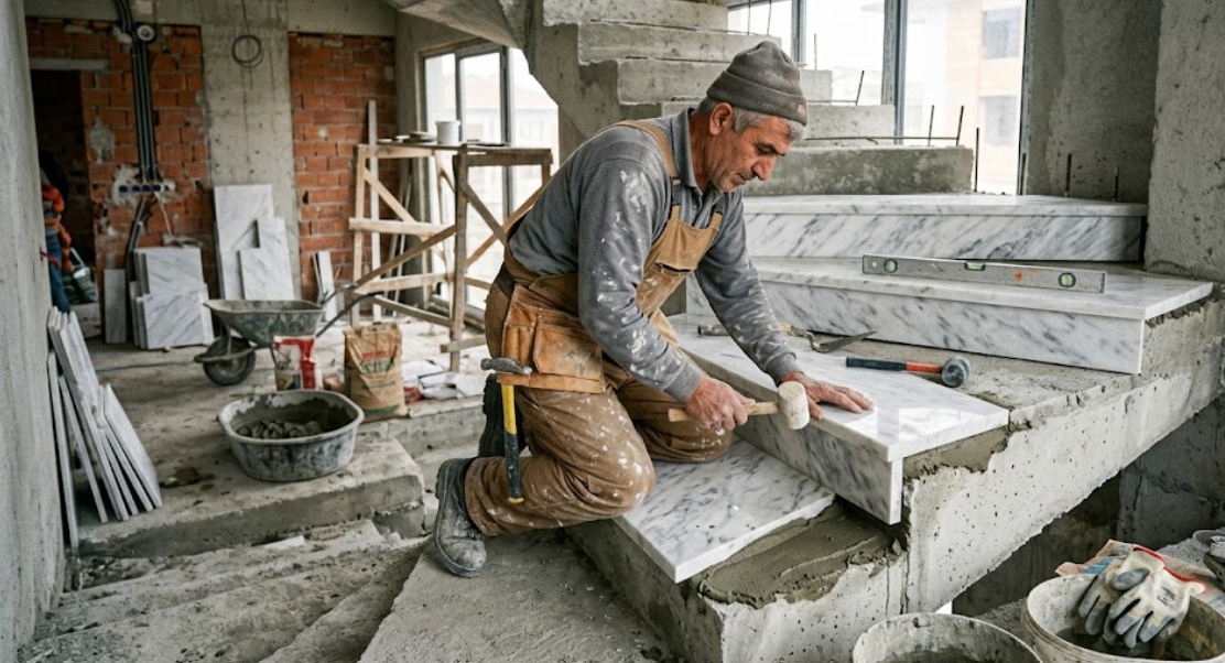 Mermer Döşeme - Rosa Dekorasyon